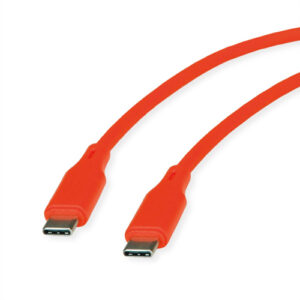 11029124ICE_.jpg ROLINE CAVO USB COLORATO, 1M, ARANCIONE