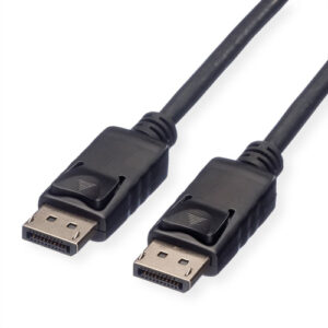 11445761ICE_.jpg ROLINE GREEN CAVO DISPLAYPORT CABLE, DP - DP, M/M, BLACK, 1M