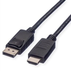 11445781ICE_.jpg ROLINE GREEN CAVO DISPLAYPORT CABLE, DP - HDTV, M/M, BLACK, 2M
