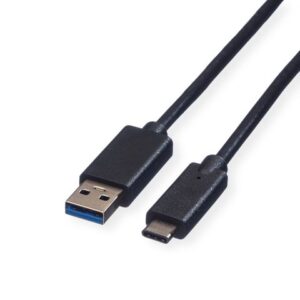 11449011ICE_.jpeg ROLINE GREEN CAVO USB3.2 GEN1, A - C, M/M, BLACK, 1M
