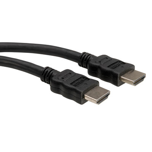 11995542ICE_.jpg VALUE CAVO HDMI HIGH SPEED E ETHERNET, M/M, NERO, 2M