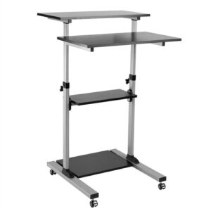 17021547ICE_.jpg ROLINE PC-STANDING WORKSTATION, NERO/GRIGIO