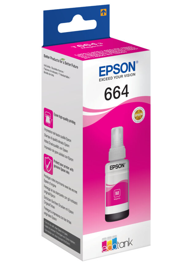1852ec4b82c5d9c083b192850163bc4e341f4910.jpg EPSON FLACONE INK MAGENTA 70ML PER SERIE L ECO TANK, T6641
