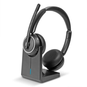 L118 Cuffia Wireless da Ufficio - inclusa la base di ricarica - LINDY