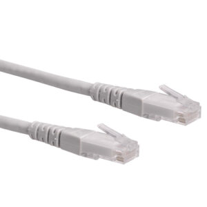 21150933ICE_.jpg ROLINE CAVO UTP PATCHCORD CAT.6, CLASS E, GRIGIO, 3M