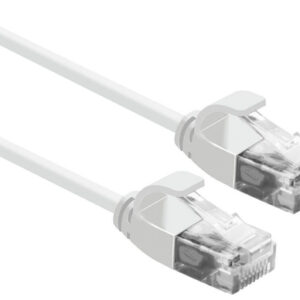 21150980ICE_.jpg ROLINE CAVO UTP DATA CENTER PATCHCORD CAT.6A/CLASS EA, LSOH, SLIM, BIANCO, 0.5M