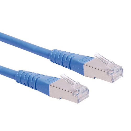 21151404ICE_.jpg ROLINE CAVO S/FTP (PIMF) PATCHCORD CAT.6/CLASS E, BLU, 20M