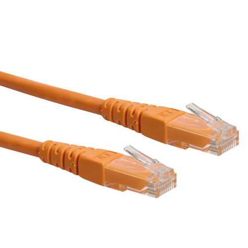 21151537ICE_.jpg ROLINE CAVO UTP PATCHCORD CAT.6/CLASS E, ARANCIO, 1M