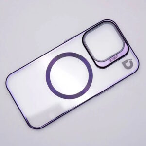 2128DUDE.jpg IDUDE COVER TANK MAGSAFE CRYSTAL IPHONE 14 PRO MAX DEEP PURPLE