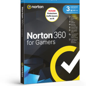 21483705.jpg NORTON 360 FOR GAMERS 2026 -ANTITRUFFA- 3 DISPOSITIVI 12 MESI 50GB - IT BOX - SYMANTEC