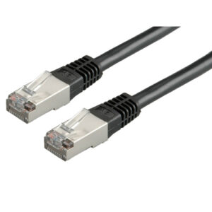 21991345ICE_.jpg VALUE CAVO DI RETE S/FTP (PIMF) PATCH CORD, CAT.6 (CLASS E), BLACK, 2 M