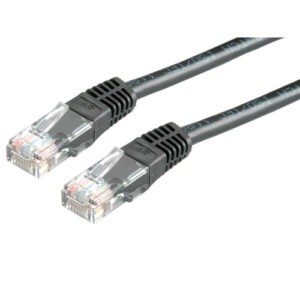 21991535ICE_.jpg VALUE CAVO UTP PATCHCORD CAT.6/CLASS E, BLACK, 1M
