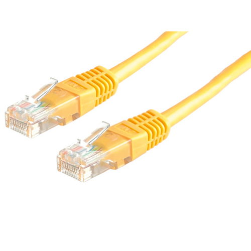 21991582ICE_.jpg VALUE CAVO UTP PATCHCORD CAT.6/CLASS E, GIALLO, 10M