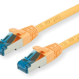 21991992ICE_.jpg VALUE CAVO S/FTP (PiMF) PATCHCORD CAT 6A, CLASS EA, GIALLO, 1,5M - ROLINE