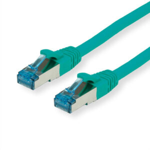 21991993ICE_.jpg VALUE CAVO S/FTP (PiMF) PATCHCORD CAT 6A, CLASS EA, VERDE, 1,5M - ROLINE