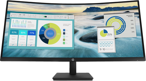 21Y56AA.jpg HP MONITOR CURVO 34 LED VA 21:9 WQHD 5MS 250 CDM, REG ALTEZZA, USB-C, DP/HDMI, MULTIMEDIALE, P34hc G4