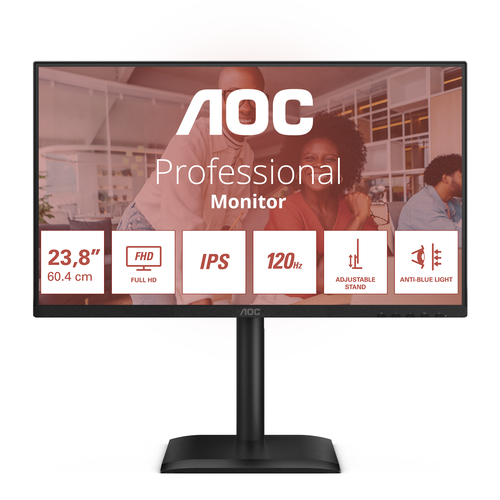 24E4UICE_.jpg AOC MONITOR 23,8 LED IPS FHD 16:9 4MS 300 CDM 120hz, PIVOT, VGA/DP/HDMI, MULTIMEDIALE