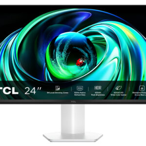 24G54ICE_.jpg TCL MONITOR GAMING 23,8 mLED VA 16:9 FHD 5MS 100hz 450 CDM, miniLED Direct-84, 99 sRGB, VGA/HDMI, BIANCO