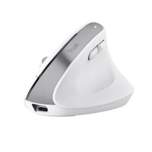 25399ICE_.jpg TRUST MOUSE BAYO ERGONOMICO WIRELESS, BIANCO