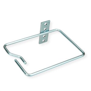 ROLINE 19" ANELLO GESTIONE CAVI, VERTICALE, 140X100MM, METALLO, MONTAGGIO SX, INGRESSO CAVI DX