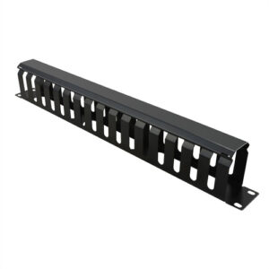 26990305ICE_.jpg VALUE PIASTRA GESTIONE CAVI, 40X60MM, NERO