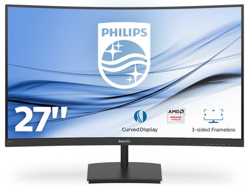 271E1SCAICE_.jpg PHILIPS MONITOR CURVO 27 16:9 FHD 4MS 250 CDM VGA/HDMI MULTIMEDIALE