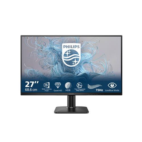 27E2N1500LICE_.jpg PHILIPS MONITOR 27 LED IPS QHD 16:9 4MS 300 CDM 100hz, DP/HDMI