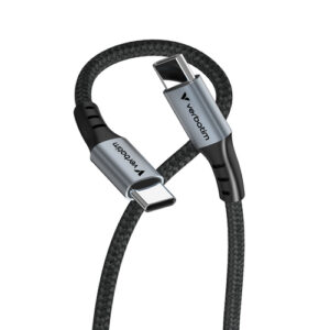 31846ICE_.jpg VERBATIM CAVO SYNC CHARGE USB C TO USB C 100W 120 CM