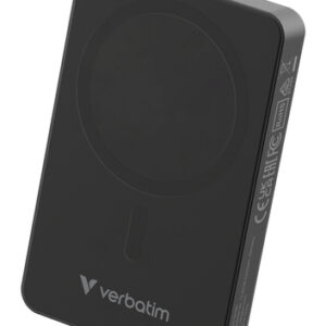 VERBATIM POWER BANK CHARGENGO ESSENTIALS MAGNETIC WIRELESS 10000MAH BLACK