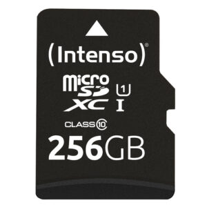 3423492ICE_.jpg INTENSO MEMORY CARD MICRO SD 256GB UHS-I PREMIUM Up to 90 Mb/s