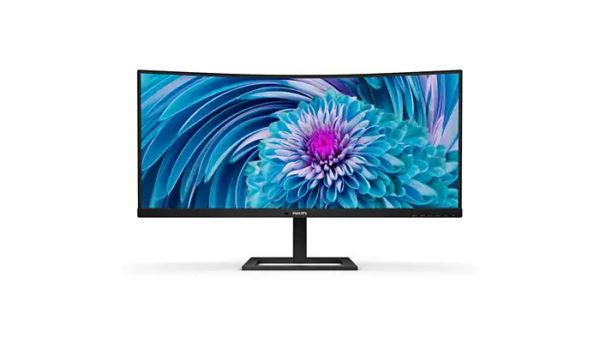 346E2CUAE.png PHILIPS MONITOR CURVO 34 LED VA 21:9 3440x1440 1MS 350 CDM, USB-C, ALTEZZA, DP/HDMI, MULTIMEDIALE