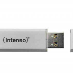INTENSO PEN DISK ALU LINE 16GB  USB 2.0  CONFEZIONE DA 3 PEZZI (SILVER)