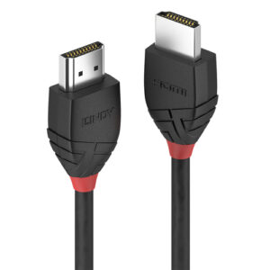 36470.jpg LINDY CAVO HDMI 2.0 HIGH SPEED BLACK LINE 0,5MT HDMI M/M
