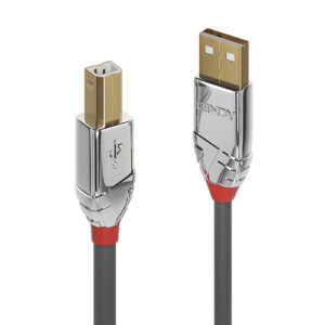 36643ICE_.jpg LINDY CAVO USB 2.0 A/B CROMO LINE 3M