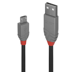 36733ICE_.jpg LINDY CAVO USB 2.0 TIPO A A MICRO B ANTHRA LINE, 2M