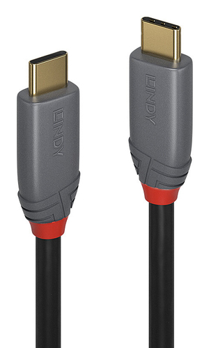 36904ICE_.jpg Cavo USB 3.2 Tipo C Anthra Line, 10Gbps, PD 100W , 3m USB Tipo C Maschio a C Maschio - LINDY