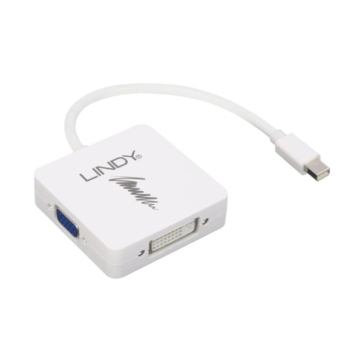 41035ICE_.jpg LINDY ADATTATORE MINI-DP A HDMI 4K30/DVI/VGA