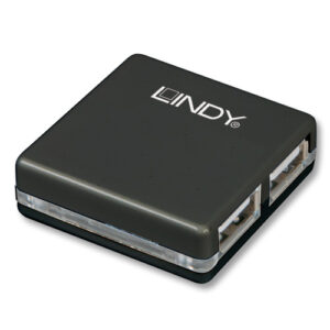 42742ICE_.jpg LINDY MINI HUB USB 2.0 4 PORTE