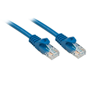 48170ICE_.jpg LINDY CAVO DI RETE CAT. 6U/UTP BASIC CONNETTORE RJ45 NON SCHERMATO GUAINA IN PVC 0.3 MT BLU
