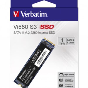 VERBATIM SSD INTERNO VI560 S3 1TB M.2 SATA R/W 520/500