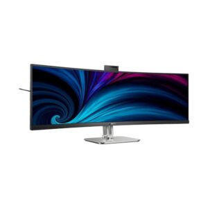 49B2U6900CH.jpg PHILIPS MONITOR CURVO 49 LED VA DUAL QHD 32:9 4MS 450 CDM, USB-C DOCK, WEBCAM, REG ALTEZZA, DP/HDMI, MULTIMEDIALE