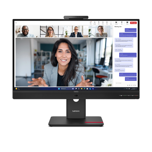 64B6MAT1EUICE_.jpg LENOVO MONITOR 23,8 LED IPS 16:9 FHD 6 MS 250 CDM, WEBCAM, PIVOT, VGA/DP/HDMI, MULTIMEDIALE, T24-4v
