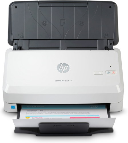 6FW06AICE_.jpg HP SCANNER DOCUMENTALE, SCANJET PRO 2000 S2, A4, 35 PPM, ADF, FRONTE/RETRO, USB