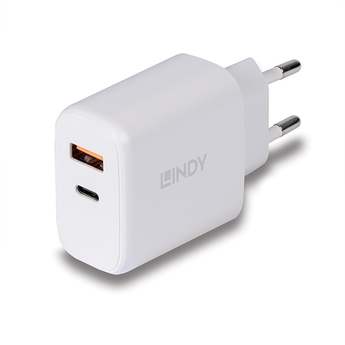 73424ICE_.jpg LINDY Alimentatore USB Tipo A C, 30W