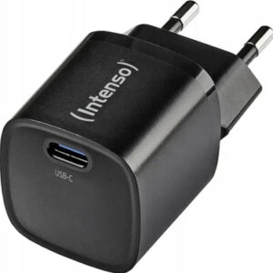 INTENSO ALIMENTATORE FAST 30W 1 ENTRATA USB C, GAN, NERO