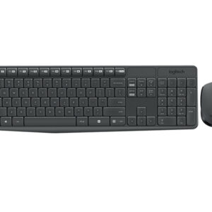 920007913.jpg LOGITECH BUNDLE WIRELESS MOUSE + TASTIERA MK235 GRIGIO