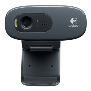 960001063.jpg LOGITECH WEBCAM HD C270 USB 1MPX 1280X720 FLUID CRYSTAL MICROFONO INCORPORATO CLIP FISSAGGIO RILEVA