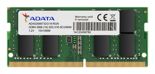 AD4S26668G19SGNICE_.jpg ADATA RAM SO-DIMM 8GB DDR4 2666MHZ 1.2V