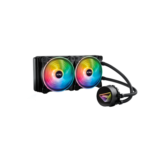 ADLEVANTEX240BKCWWICE_.jpg ADATA XPG DISSIPATORE CPU ACQUA LEVANTE X 240 ARGB BLACK RGB MIRROR PUMP HEAD