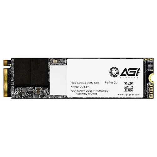 AGI512GIMAI298.jpg AGI SSD INTERNO AI298 512GB M.2 PCIE R/W 2350/1470 QLC GEN 3X4 - AGI TECHNOLOGY